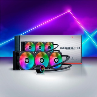 Foto 6 | Enfriamiento Liquido Balam Rush Hydrox Pro Hx30 360mm Argb 4 Pines Lga 1700 Am5 Negro Br-937344