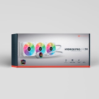 Foto 7 | Enfriamiento Liquido Balam Rush Hydrox Pro Hx30 360mm Argb 4 Pines Lga 1700 Am5 Blanco Br-937351