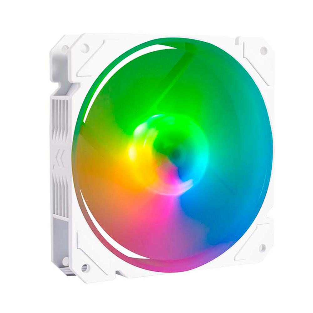 Foto 3 pulgar | Kit 3 Ventiladores Gamer Balam Rush Eolox Blaze Ex70kw 120mm RGB 1200rpm Br-937979 color Blanco