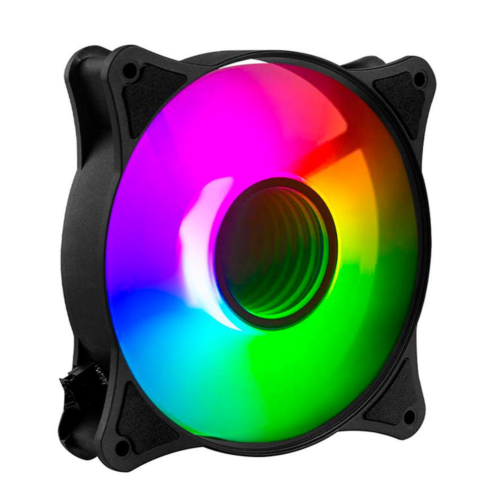 Foto 3 pulgar | Kit Ventilador Gamer Balam Rush Eolox Blaze EX90K 120mm RGB 1200rpm BR-937948 Negro 3 Unidades