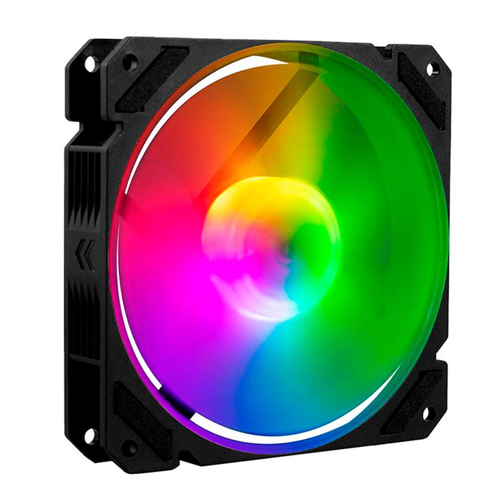 Foto 3 pulgar | Kit Ventilador Gamer Balam Rush Eolox Blaze EX70K 120mm RGB 1200rpm BR-937962 Negro 3 Unidades