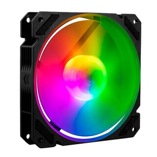 Foto 2 | Kit Ventilador Gamer Balam Rush Eolox Blaze EX70K 120mm RGB 1200rpm BR-937962 Negro 3 Unidades