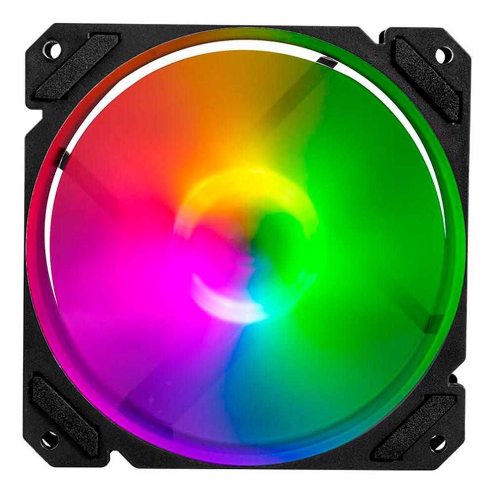 Foto 2 pulgar | Ventilador Gamer Balam Rush Eolox Blaze Ex70w 120mm Rgb 1200rpm Br-938051 Color Blanco