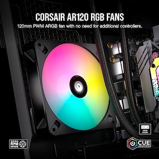 Foto 2 | Venta Internacional - Ventiladores Digitales Corsair Icue Ar120 Rgb Compatibles Co