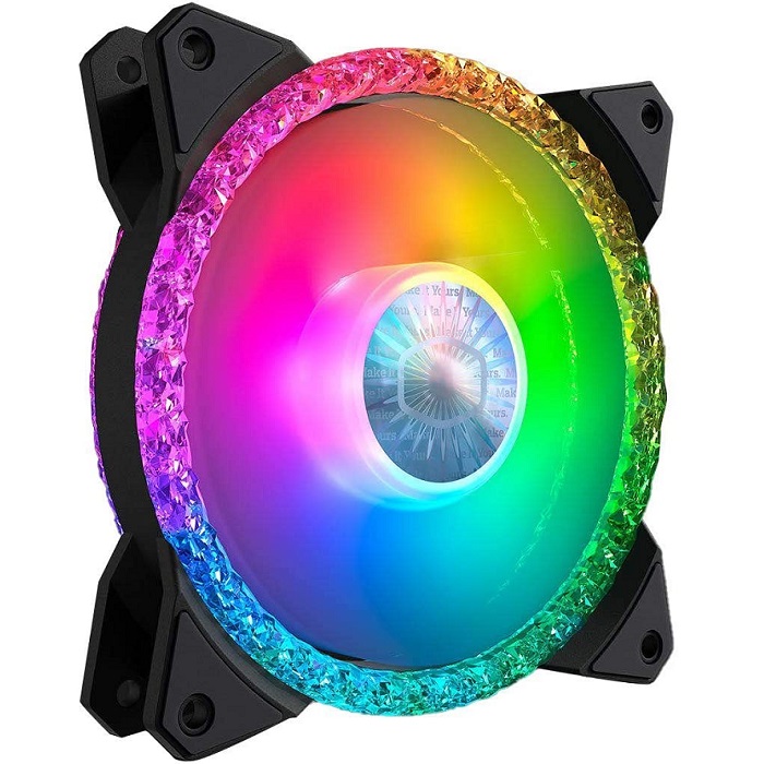 Foto 3 pulgar | 3 Ventiladores Cooler Master 120mm Masterfan Mf120 Prismatic Rgb Controlador Mfy-b2dn-203pa-r1