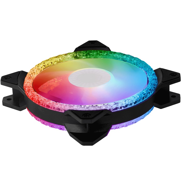 Foto 7 pulgar | 3 Ventiladores Cooler Master 120mm Masterfan Mf120 Prismatic Rgb Controlador Mfy-b2dn-203pa-r1