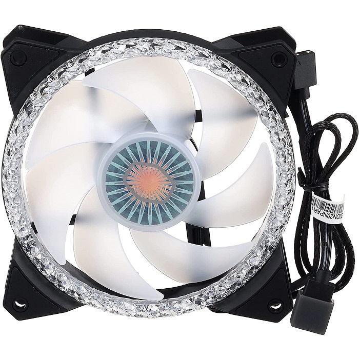 Foto 8 pulgar | 3 Ventiladores Cooler Master 120mm Masterfan Mf120 Prismatic Rgb Controlador Mfy-b2dn-203pa-r1