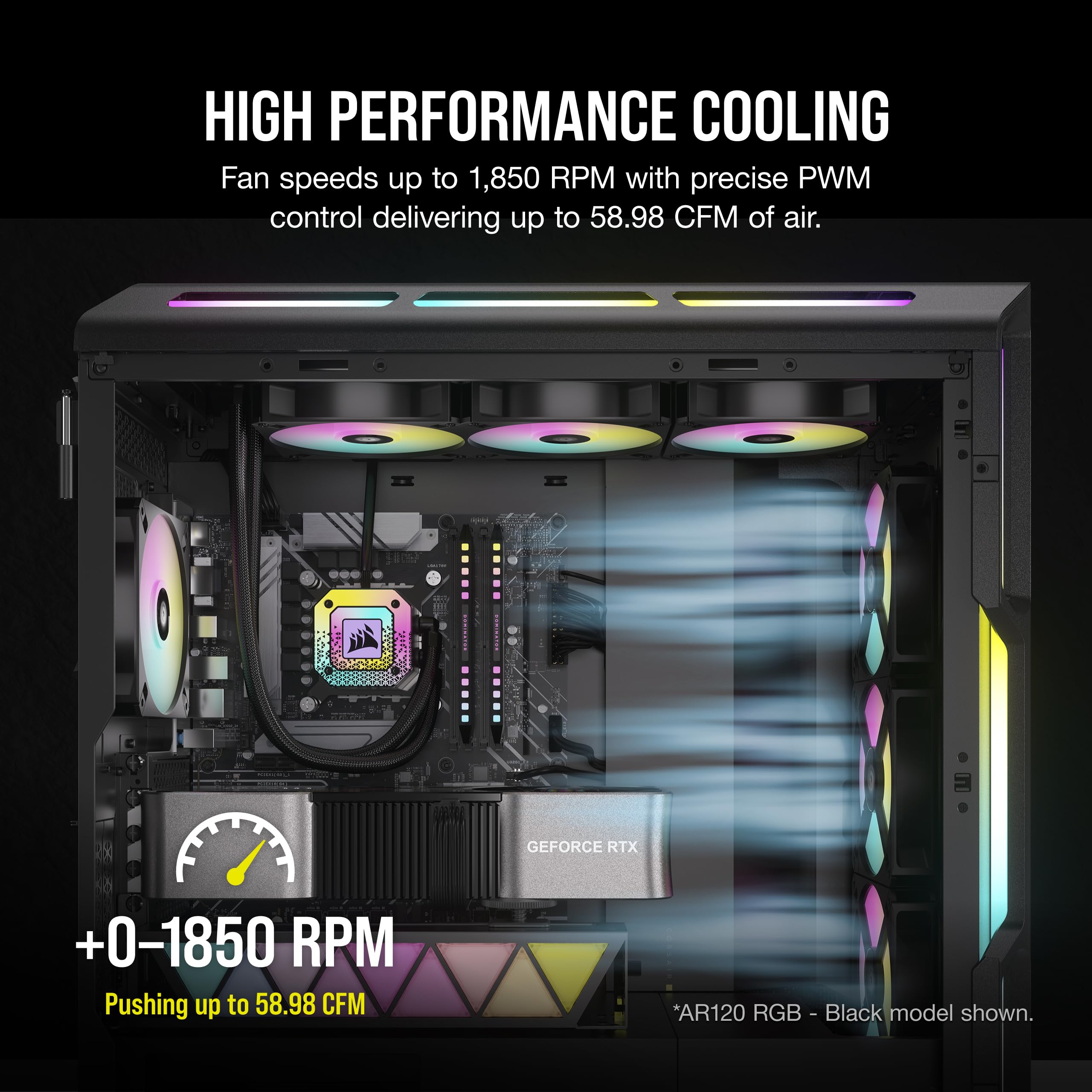 Foto 6 pulgar | Ventilador Corsair Icue Ar120 Rgb Digital 120 Mm Argb Blanco - Venta Internacional.