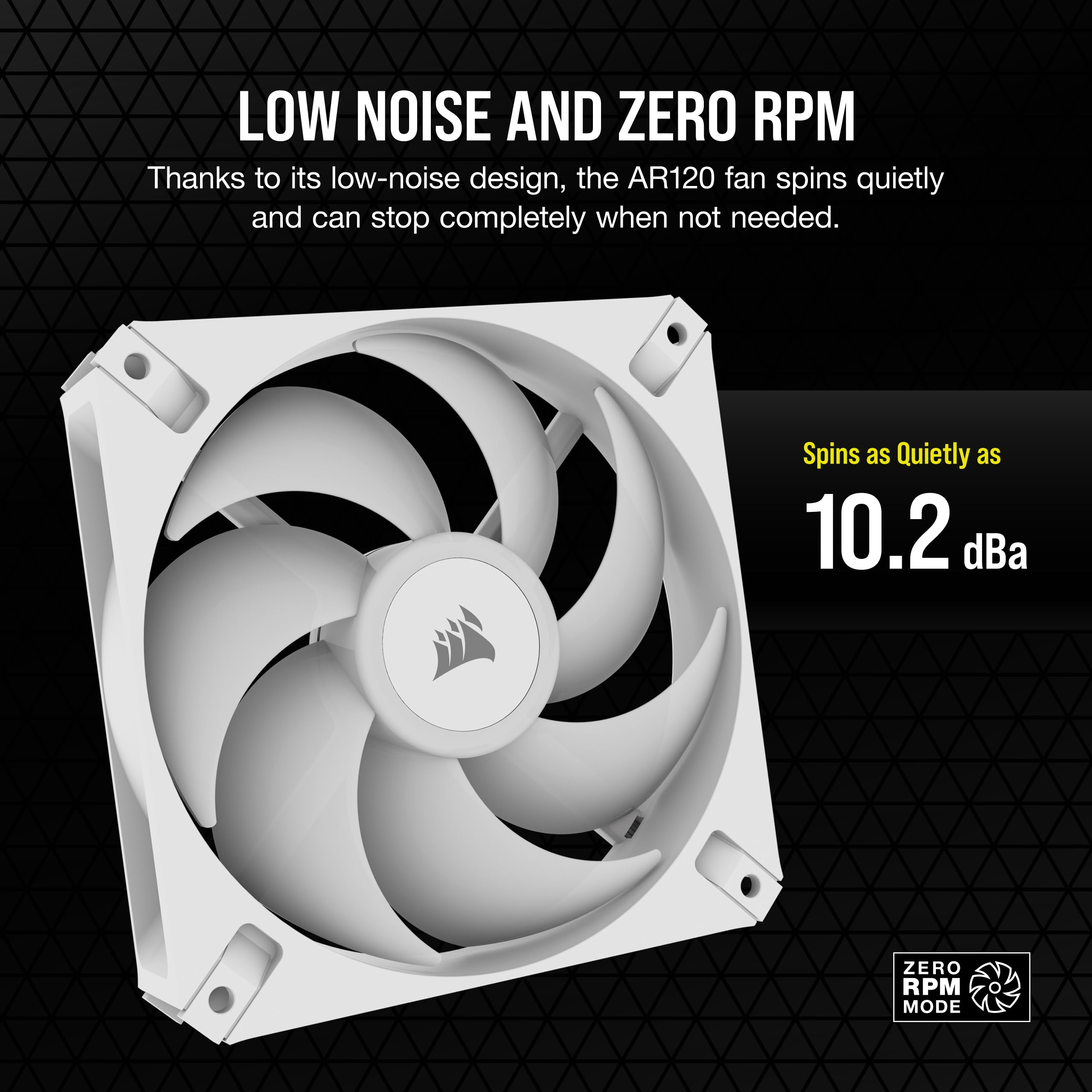 Foto 7 pulgar | Ventilador Corsair Icue Ar120 Rgb Digital 120 Mm Argb Blanco - Venta Internacional.