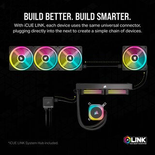 Foto 3 | Kit De Inicio Triple Fan Corsair Icue Link Qx120 Rgb De 120 Mm - Venta Internacional.