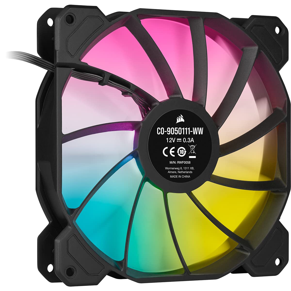 Foto 3 | Kit De Ventiladores Corsair Icue Sp140 Rgb Elite Performance 140 Mm - Venta Internacional.