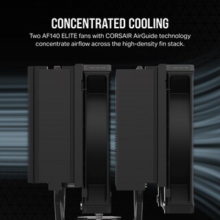 Foto 5 | Enfriador De Aire Para Cpu Corsair A115 Torre De Alto Rendimiento Negro - Venta Internacional.