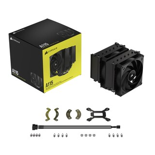 Foto 7 | Enfriador De Aire Para Cpu Corsair A115 Torre De Alto Rendimiento Negro - Venta Internacional.