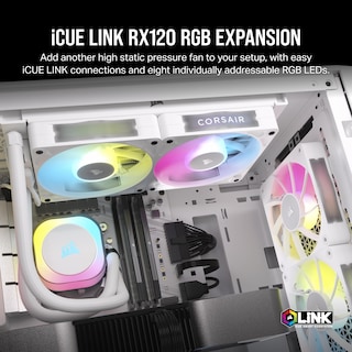 Foto 2 | Ventilador Corsair Icue Link Rx120 Rgb 120 Mm Pwm Magnetic Dome - Venta Internacional.