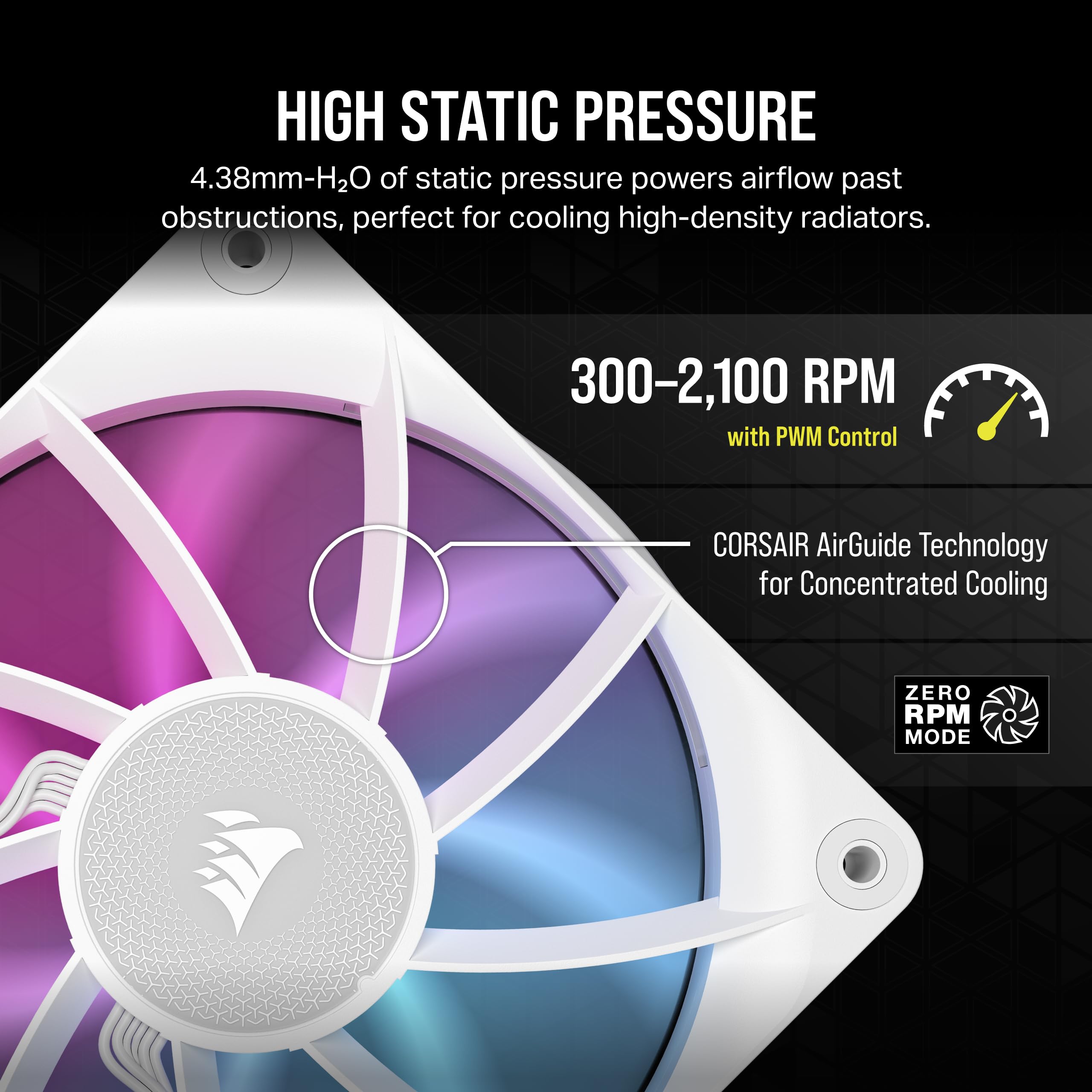 Foto 5 pulgar | Ventilador Corsair Icue Link Rx120 Rgb 120 Mm Pwm Magnetic Dome - Venta Internacional.