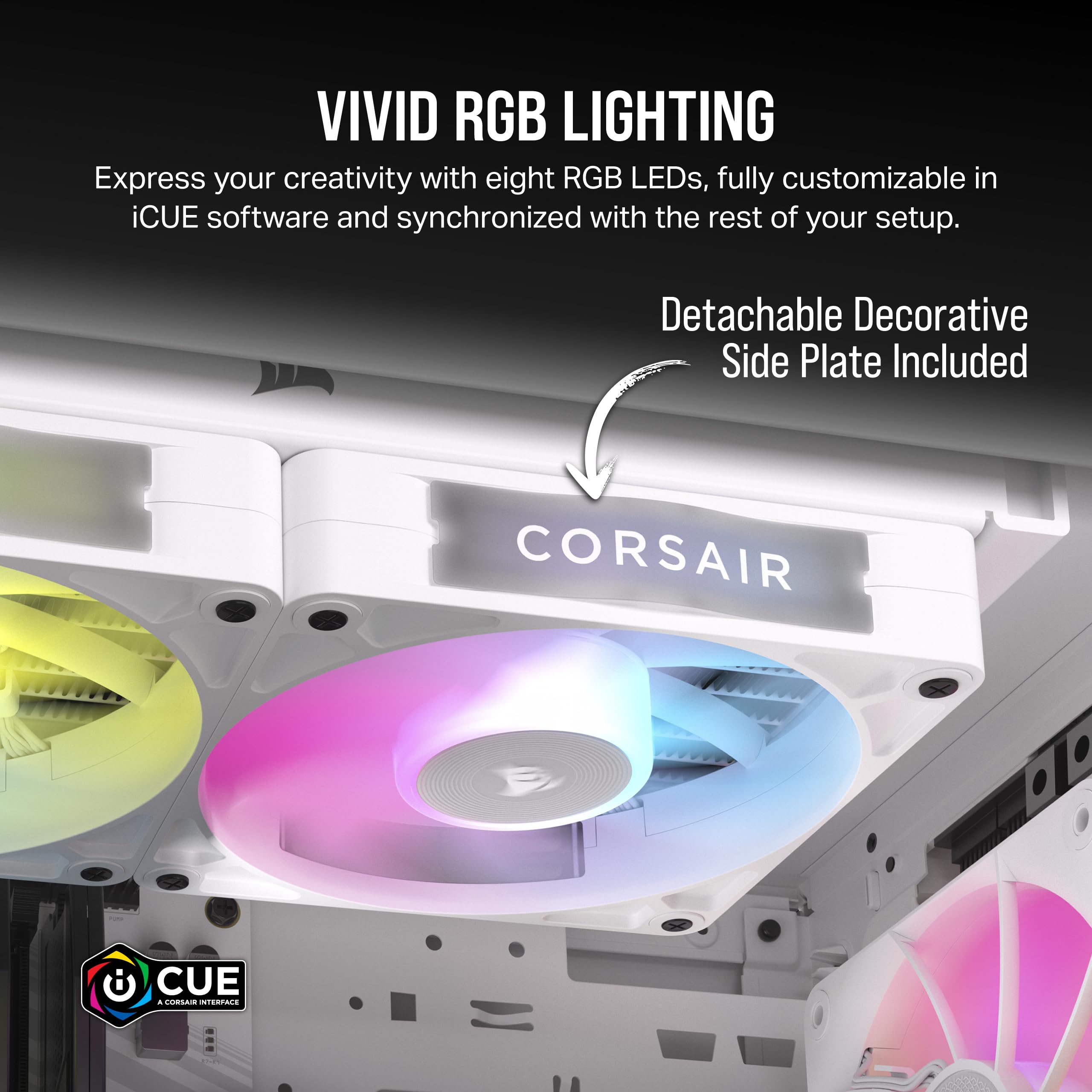 Foto 6 pulgar | Ventilador Corsair Icue Link Rx120 Rgb 120 Mm Pwm Magnetic Dome - Venta Internacional.