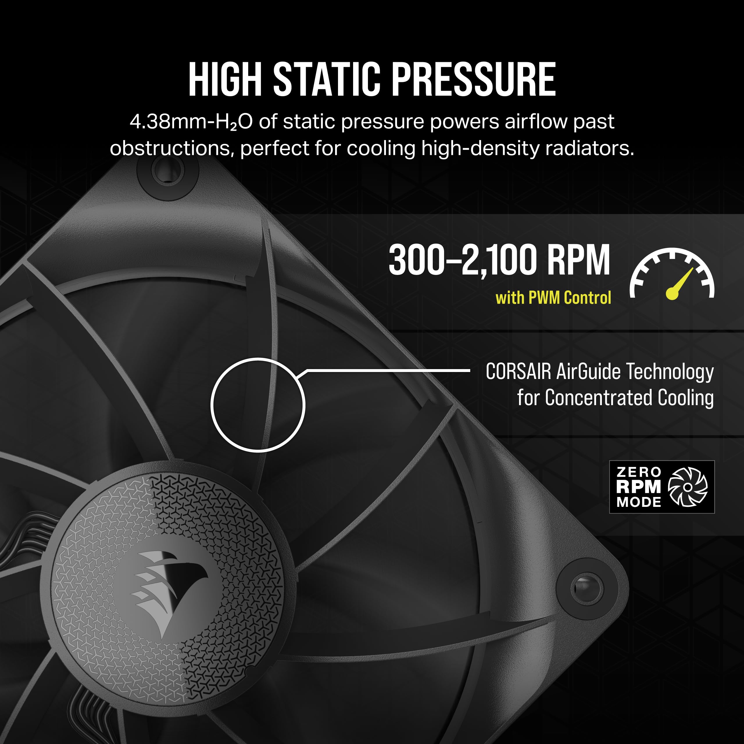 Foto 4 | Ventilador Corsair Icue Link Rx120 De 120 Mm Pwm Con Cúpula Magnética, Color Negro - Venta Internacional.