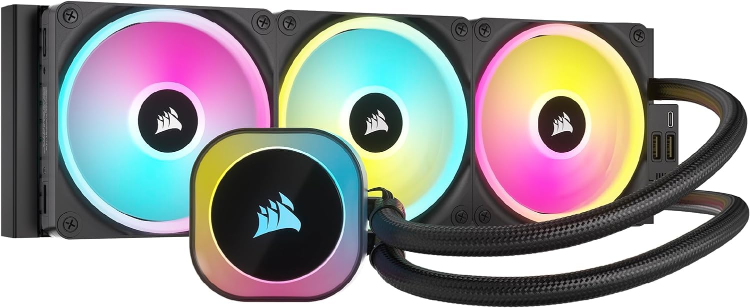 Enfriador Líquido Para Cpu Corsair Icue Link H150i Rgb 360 Mm Aio - Venta Internacional.