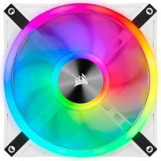 Foto 1 | Kit Doble De Ventilador Corsair Serie Ql Icue Ql140 Rgb 140 Mm Blanco - Venta Internacional.