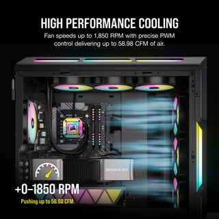 Foto 5 | Ventilador Corsair Icue Ar120 Rgb Digital De 120 Mm Compatible Con Argb - Venta Internacional.