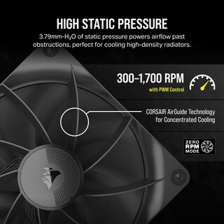Foto 4 | Ventilador Corsair Icue Link Rx140 de 140 mm Con Sistema Icue Link - Venta Internacional