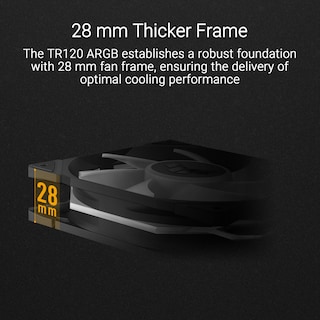 Foto 2 | Fan Asus Tuf Gaming Tr120 Argb Reverse Black, Paquete Triple - Venta Internacional.