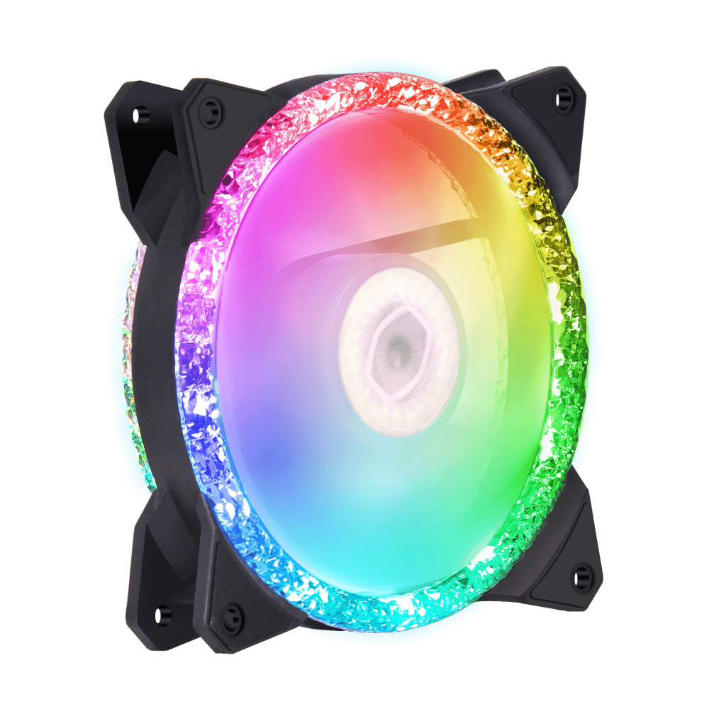 Foto 2 pulgar | Ventilador Cooler Master MF120 Prismatic RGB 120 mm 650 - 2000 rpm Negro
