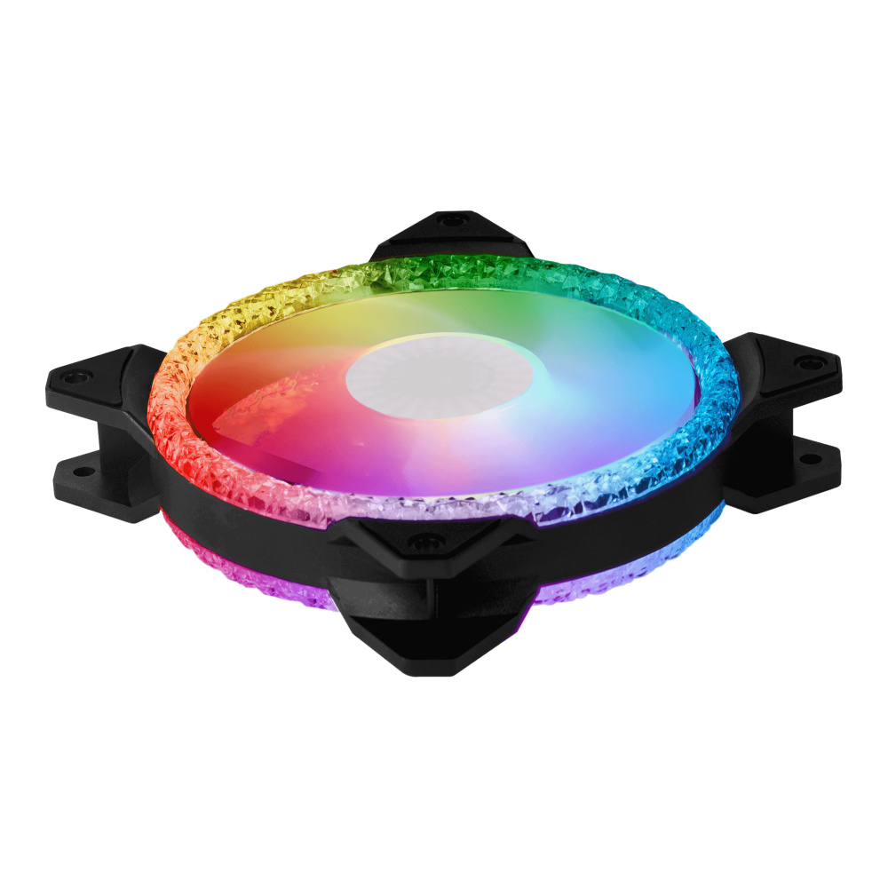 Foto 3 pulgar | Ventilador Cooler Master MF120 Prismatic RGB 120 mm 650 - 2000 rpm Negro