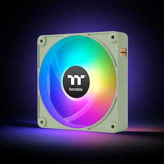 Foto 2 | Ventilador De Refrigeración Thermaltake Ct120 Ex Argb Sync Matcha Green, Paquete De 3 - Venta Internacional.