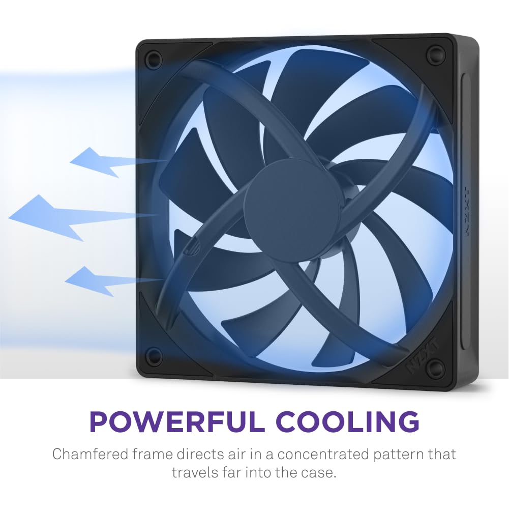 Foto 5 pulgar | Ventilador Para Pc Nzxt F120q, 120 Mm, Silencioso, Flujo De Aire Negro - Venta Internacional.