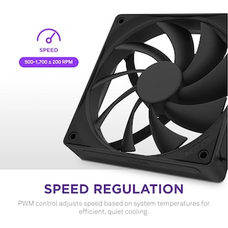 Foto 6 | Ventilador Para Pc Nzxt F120q, 120 Mm, Silencioso, Flujo De Aire Negro - Venta Internacional.
