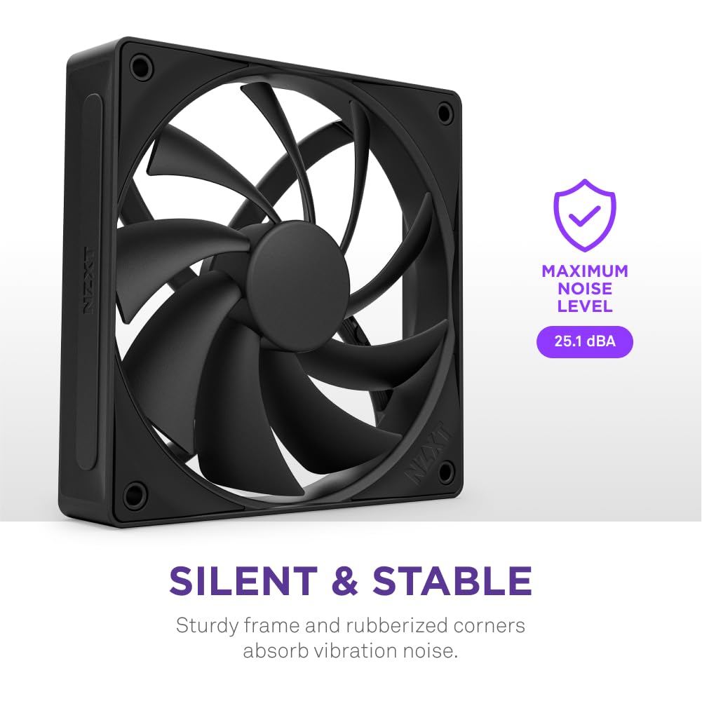 Foto 8 pulgar | Ventilador Para Pc Nzxt F120q, 120 Mm, Silencioso, Flujo De Aire Negro - Venta Internacional.