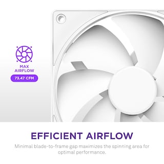 Foto 3 | Ventilador De Carcasa Para Pc Nzxt F140p, 140 Mm, Presión Estática, Blanco - Venta Internacional.