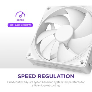Foto 6 | Ventilador De Carcasa Para Pc Nzxt F140p, 140 Mm, Presión Estática, Blanco - Venta Internacional.