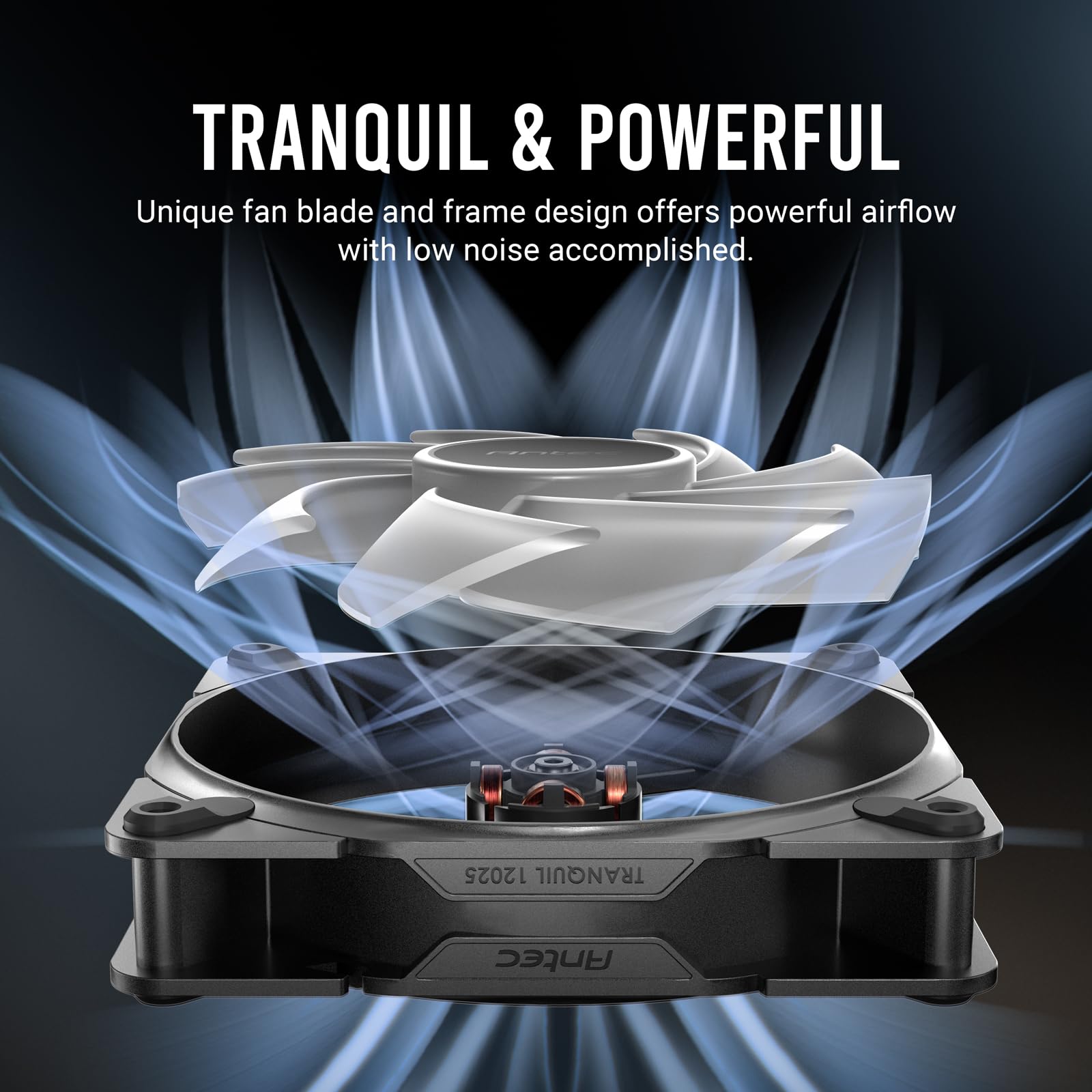 Foto 2 | Ventiladores De Caja Antec Tranquil 120 Argb 120 Mm X 25 Mm 2000 Rpm - Venta Internacional.