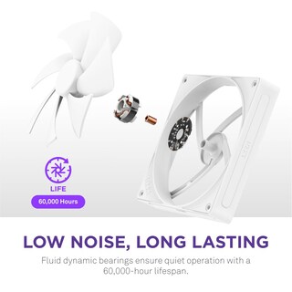 Foto 5 | Ventilador De Carcasa Para Pc Nzxt F120p, 120 Mm, Presión Estática, Blanco - Venta Internacional.
