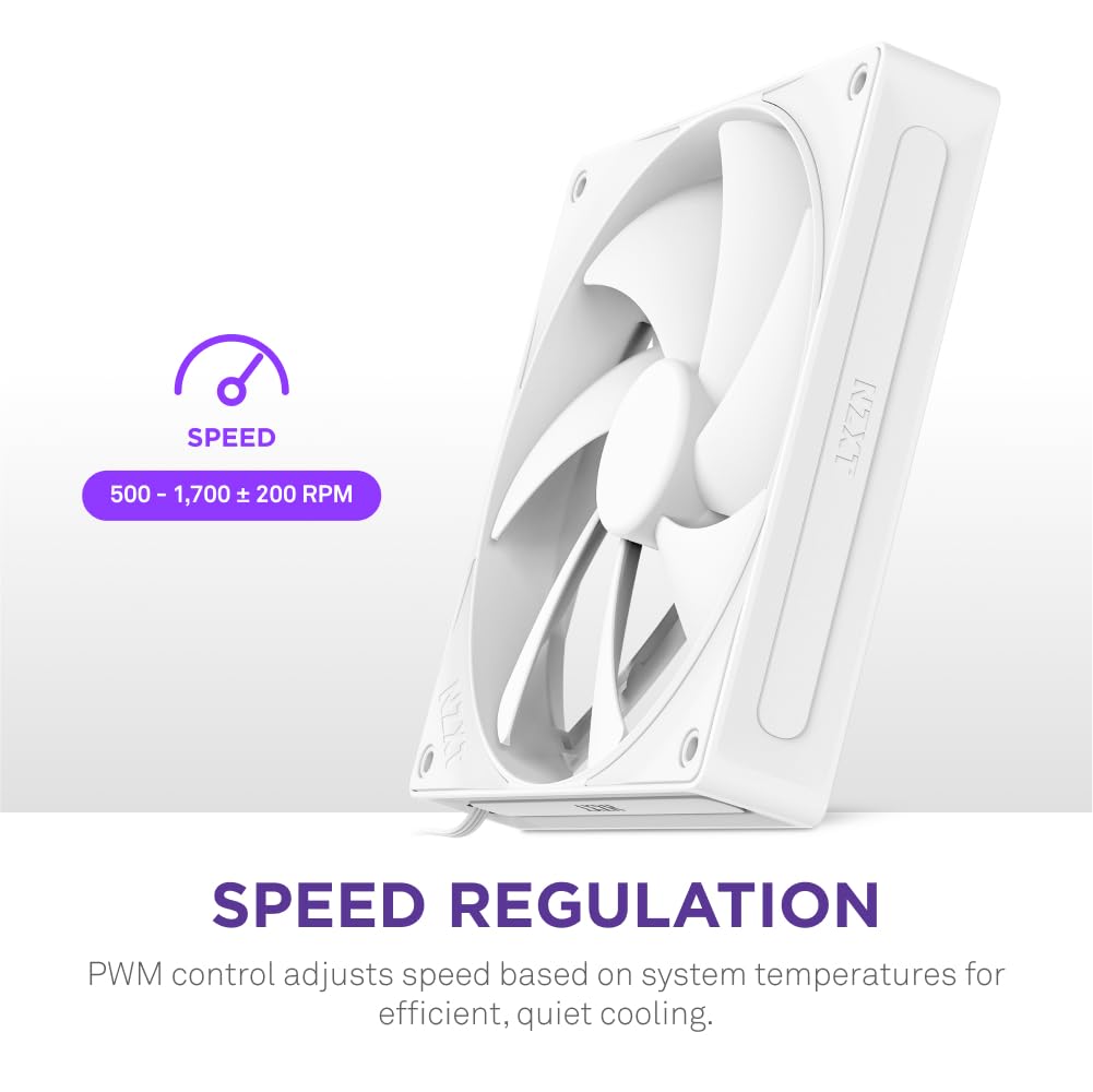 Foto 7 pulgar | Ventilador De Carcasa Para Pc Nzxt F120p, 120 Mm, Presión Estática, Blanco - Venta Internacional.