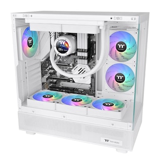 Foto 6 | Ventilador De Refrigeración Thermaltake Ct140 Ex Argb Sync 140 Mm, Paquete De 3 Unidades, Blanco - Venta Internacional.