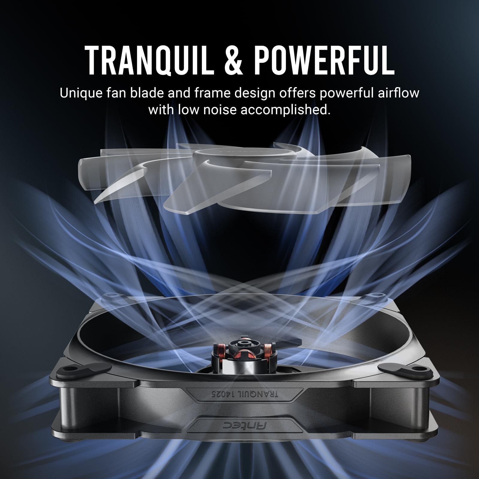 Foto 3 pulgar | Ventiladores De Caja Antec Tranquil 140 Argb 140 Mm X 25 Mm 1500 Rpm 89.72 - Venta Internacional.
