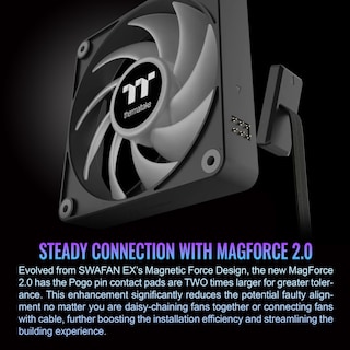 Foto 5 | Ventilador De Refrigeración Thermaltake Ct120 Ex Argb Sync 120 Mm, Paquete De 3 - Venta Internacional.