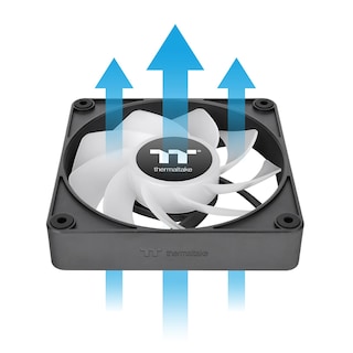 Foto 5 | Ventilador De Refrigeración Thermaltake Ct120 Ex Argb Reverse 120 Mm, Paquete De 3 - Venta Internacional.