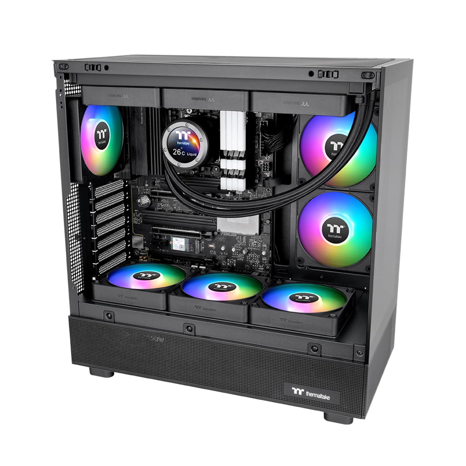 Foto 6 | Ventilador De Refrigeración Thermaltake Ct120 Ex Argb Reverse 120 Mm, Paquete De 3 - Venta Internacional.