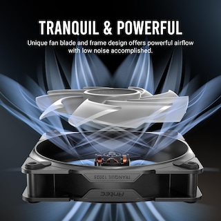 Foto 2 | Ventiladores De Carcasa Antec Tranquil 120 Argb 120 Mm X 25 Mm 2000 Rpm 64,02 Cfm - Venta Internacional.