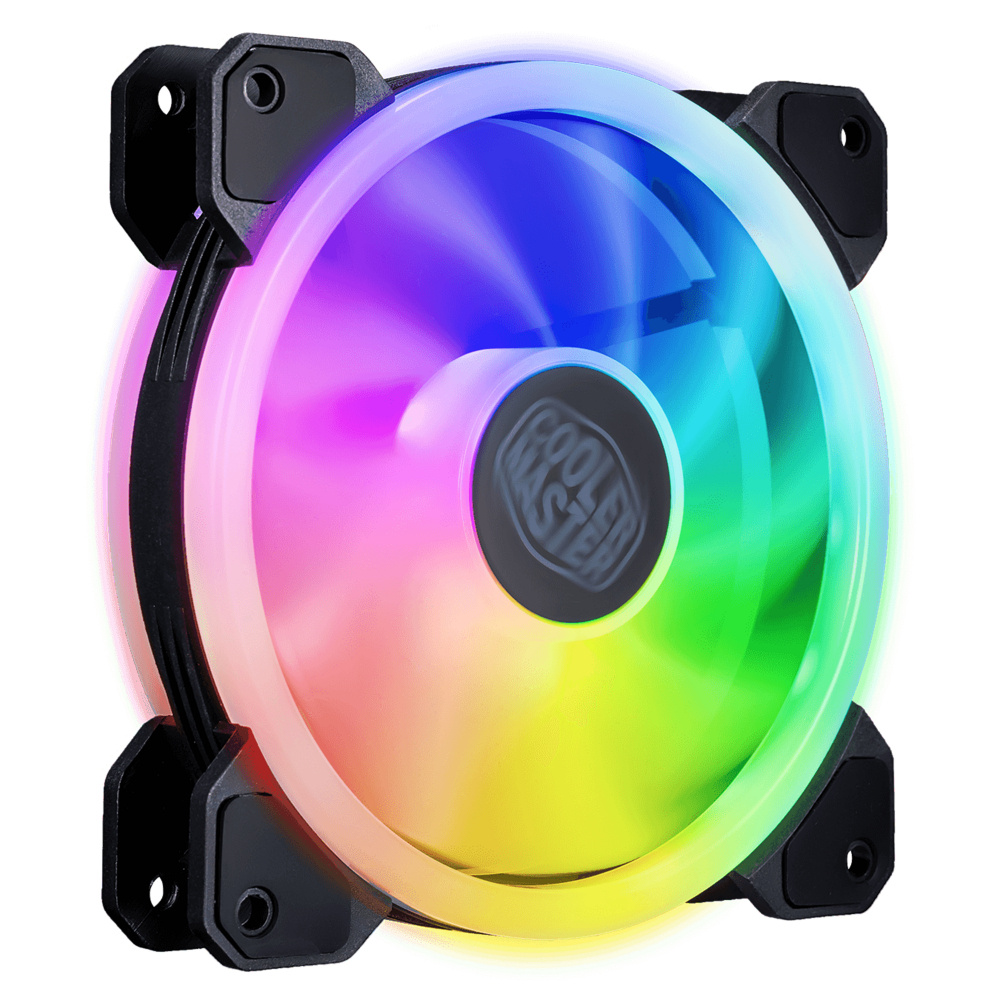 Foto 2 pulgar | Ventilador Cooler Master MasterFan MF120 S3 ARGB de 120 mm Negro