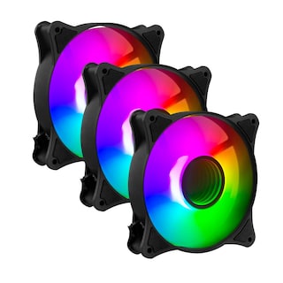 Foto 1 | Ventilador Balam Rush Eolox Blaze Ex90k Argb 3 Piezas