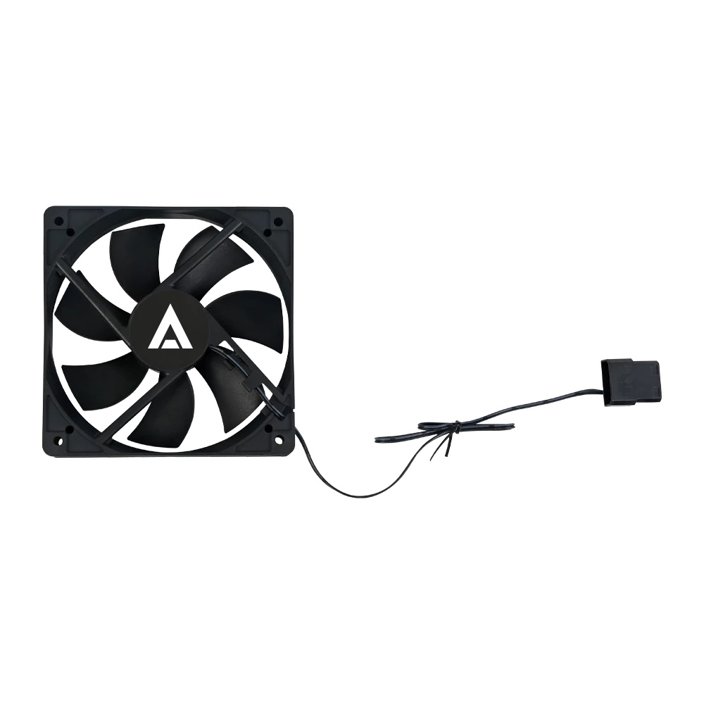 Foto 4 pulgar | Ventilador Acteck Polar Eg Vg120 120 mm 1200 rpm Negro