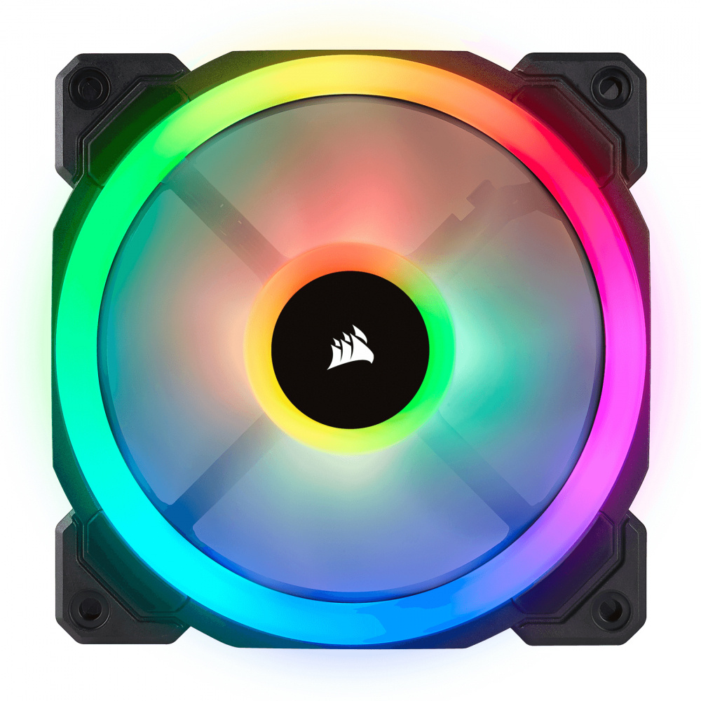 Foto 2 pulgar | Ventilador Corsair LL120 RGB de 120mm con 16 LEDs