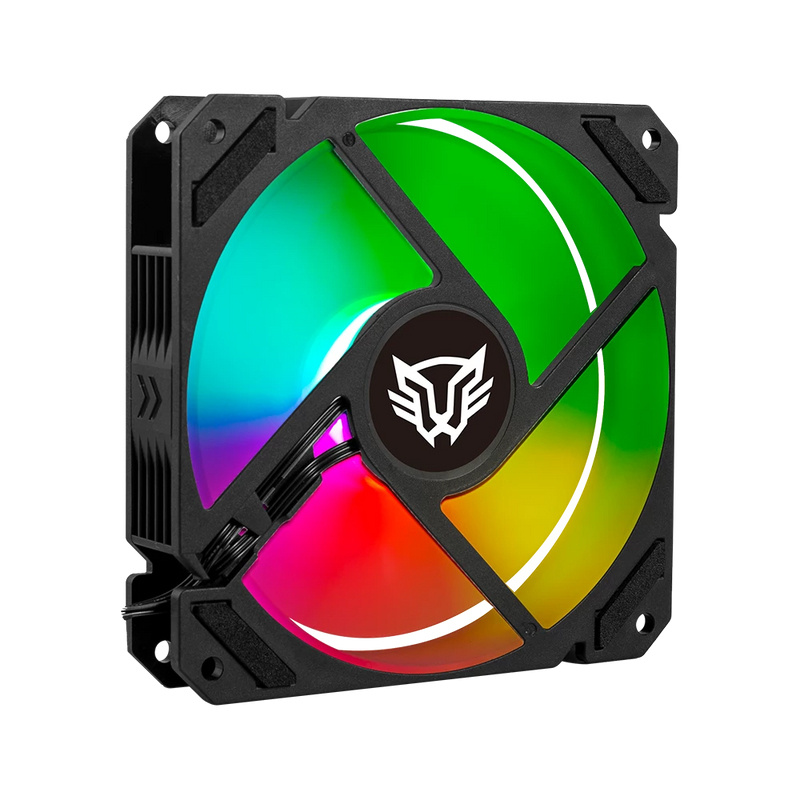 Foto 3 pulgar | Ventilador Balam Rush Eolox Blaze Ex70k Argb 120 mm 1200 RPM Negro - 3 Piezas Incluye Hub Control