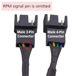 Foto 3 | Cable Divisor De Ventilador Pwm Akasa Ak-cbfa04-15 Para 2 Ventiladores - Venta Internacional.