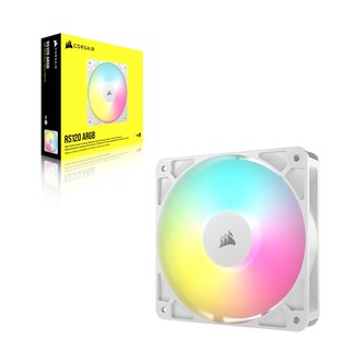 Foto 7 | Ventilador Corsair RS120 ARGB 120 mm PWM Daisy-Chain Blanco - Venta Internacional